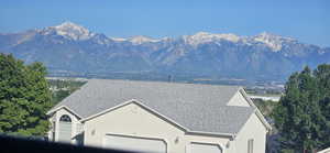 View of mountain background