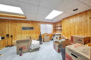 Basement office/TV Room