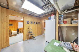 Basement  storage