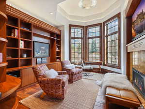 Main floor office/den