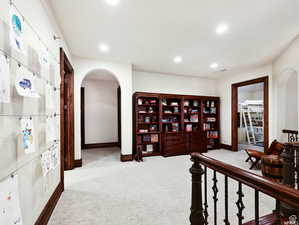 Second level reading & landing area