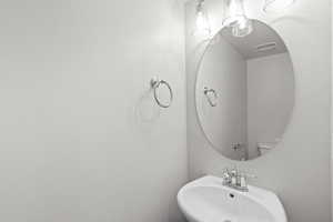 Bathroom with a sink