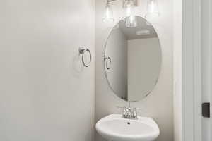 Bathroom with a sink