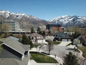 View of mountain background