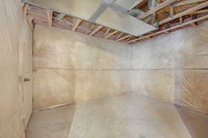 View of basement