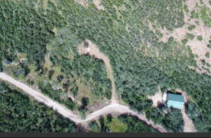 Aerial view of property and surrounding area