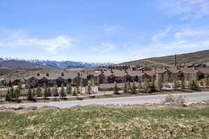 Mountain view featuring a residential view