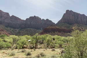 View of mountain backdrop
