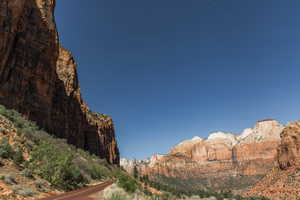 View of mountain backdrop
