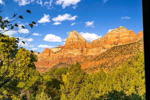 View of mountain backdrop