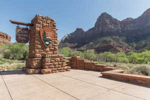 View of mountain backdrop