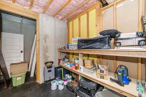 ADU storage area
