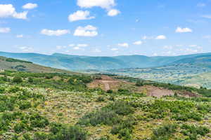 View of mountain background