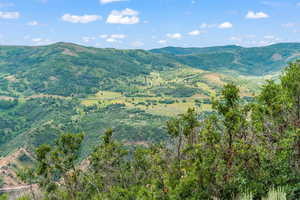 View of mountain background