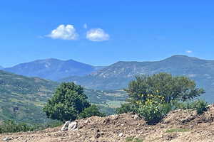 View of mountain background