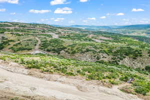 View of mountain background