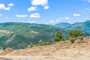 View of mountain backdrop