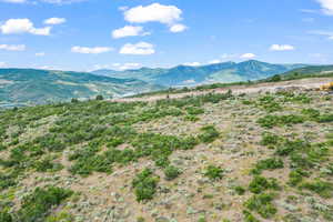 View of mountain backdrop