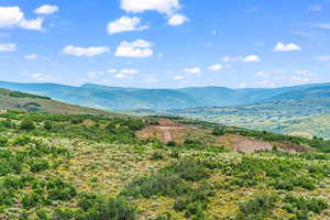 View of mountain backdrop