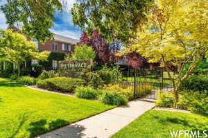 Surrounding community featuring a gate