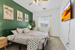 Bedroom 1 (King Size Bed Easily Fits)