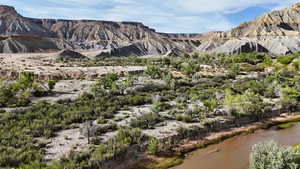 View of mountain background