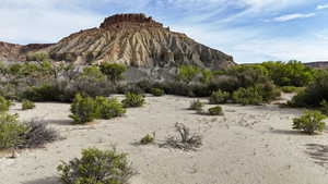 View of mountain background