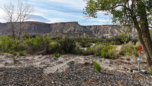 View of mountain background