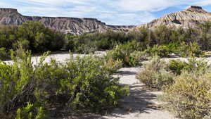 View of mountain background
