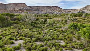 View of mountain background