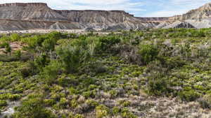 View of mountain background