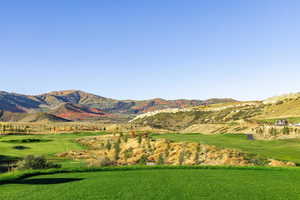 Mountain view featuring rural landscape