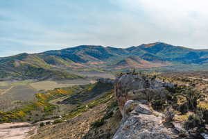View of mountain backdrop