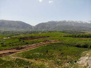 View of mountain backdrop