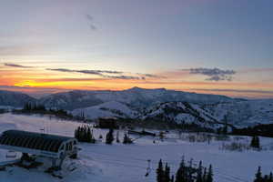 View of mountain background