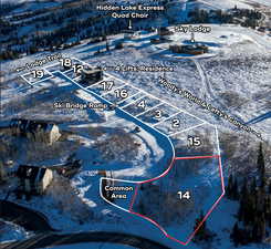Map / location with property boundaries highlighted