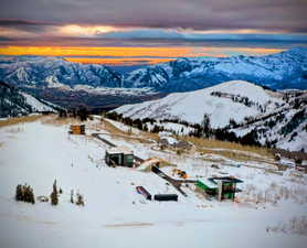 Ski Bridge 1 in and roads are paved.