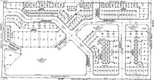Map of parcels