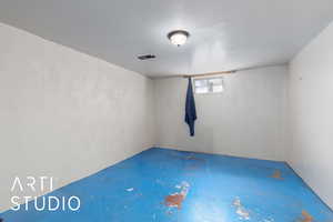 View of basement