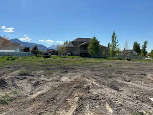 View Of The Lot And Mountains