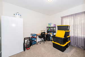 Office area with carpet