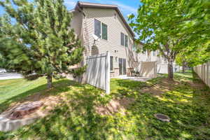 View of rear view of property