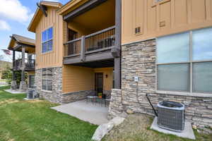 View of property featuring central AC