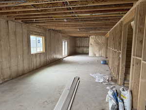 View of basement
