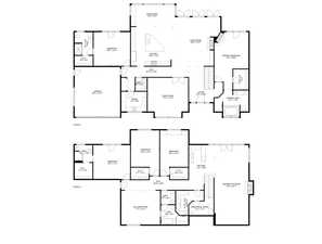 Room Layout-upper and lower levels