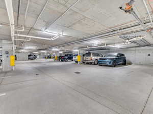 View of parking garage