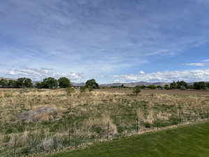 View of undeveloped land with rural landscape