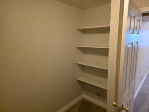 View of closet