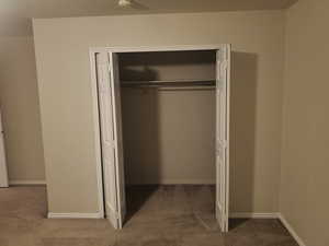 View of closet