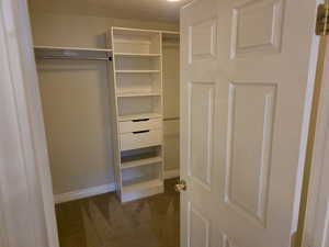 View of closet